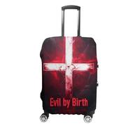Evil by Birth Suitcase Cover Travel Luggage Protector Elastic Washable Baggage Covers Fits 19-32 Inch