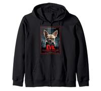EVIL CHIHUAHUA movie poster Zip Hoodie