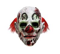 Evil Clown Mask - Scary Halloween Horror Costume Mask for Adults, Ideal for Haunted Houses & Terror Cosplay