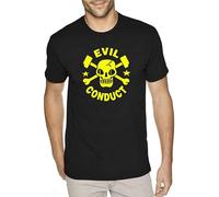 Evil Conduct Tee Mens T-Shirt Evil Conduct Mens T-Shirt Black Size XXL