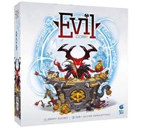 Evil Corp Board Game, Strategy Horror Game, 2-4 Players, 30x30x30 cm, Ages 12+, Monster Tile Placement Game by La Boite De Jeu