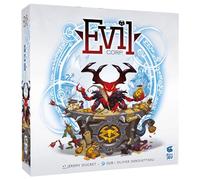 Evil Corp - The Box of Game - Bag Building - Board Game for Ages 12 and Above - 2 to 4 Players - Smart and Fast - Strategy Game - French Version