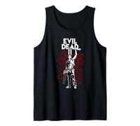 Evil Dead 2 Ash with The Book of The Dead Horror Movie Tank Top