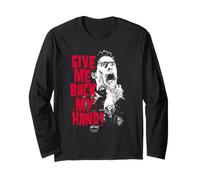 Evil Dead 2 Give Me Back My Hand Ash Horror Movie Long Sleeve T-Shirt
