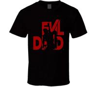 Evil Dead Army of Darkness Ash with Shotgun and Chainsaw t-Shirt Size L Black