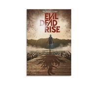 Evil Dead Rise Poster Canvas Cover Wall Art Print Aesthetic Poster Art Painting for Room 20x30inch(50x75cm) Unframe-style