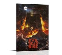 Evil Dead Rise4 Poster Canvas Wall Art Aesthetic Print Poster Modern Art for Living Rooms 08x12inch(20x30cm) Frame-style