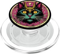 Evil Devil Cat Occult Satanic Baphomet PopSockets PopGrip for MagSafe