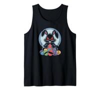 Evil Easter Bunny Scary Horror Rabbit Red Eyes Monster Tank Top