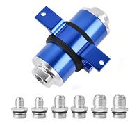 EVIL ENERGY 30 Micron Fuel Filter with 6AN 8AN 10AN Adapter&Bracket Clamp 60MM Universal