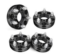 EVIL ENERGY 5x4.5 Wheel Spacers 1.25 inch Compatible with Hyundai, Kia, Mazda, Dodge, Ford, Jeep, Mitsubishi, 5x114.3 mm Hubcentric with Lip 5 Lugs 67.1 mm Hub Bore M12x1.5 Studs Wheel Spacer Black
