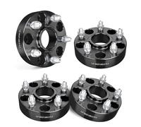 EVIL ENERGY 5x5 Wheel Spacers 1.5 inch Compatible with Jeep Grand Cherokee 2011-2023, 5x127 mm Hubcentric with Lip 5 Lugs 71.5 mm Hub Bore M14x1.5 Studs Wheel Spacer Black