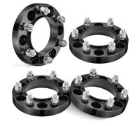 EVIL ENERGY 6x5.5 Hubcentric Wheel Spacers Compatible with Tacoma 4Runner, 6x139.7mm Wheel Spacer with 1 inch Forged M12x1.5 Studs 106mm Bore for Tundra FJ Cruiser Sequoia GX460 GX470