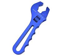 EVIL ENERGY Getue Hose Fitting Adjustable Wrench Spanner Lightweight Aluminium 3AN-16AN Blue