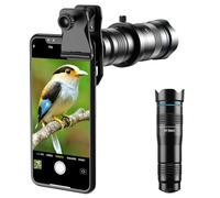 Evil Eye 28X HD Phone Telephoto Lens for iPhone/Samsung/Android, High Power Telephoto Camera Lens with Universal Clip, Compatible with Most Smartphones