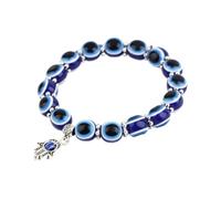 Evil Eye Bead Bracelet, Evil Eye Bead Bracelet | Beaded Bracelet | Blue Eye Bead Bracelets for Men Women Elegant Bracelet Jewelry, Se référer au descriptif, Resin, Refer to description