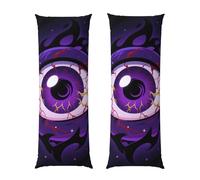 Evil Eye Body Pillow Cover with Hidden Zipper, Ultra Soft and Cozy Body Pillowcase 20"x54", Luxury Plush Long Pillow Case Cover for Bed Couch Sofa Bedroom Pillowcase