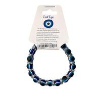 Evil Eye Bracelet, Resin, Blue