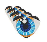 Evil Eye Car Air Freshener Cards for Women Men 4 Pack Cute Car Accessories Long Lasting Scent Car Diffuser Hanging Auto Aromatherapy Tablets Car Fresheners Gifts