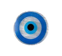 Evil Eye Charging Plate, Selenite, Round