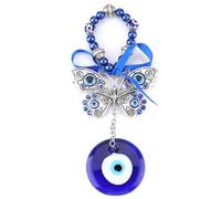Evil Eye Charm, Evil Eye Wall Decor Evil Eye Pendant Wall Hanging Home Decor Evil Eye Decor Turkish Blue Eyes Amulet