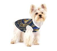 Evil Eye Cotton Pet T-Shirt Sleeveless Stretchy Puppy Tshirts Pet Vest Soft For Small Pets