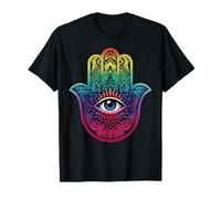 Evil Eye Curse Protection Hand of Hamsa Seeing Eyes Evil Eye T-Shirt