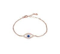 Evil Eye Elliptical Bracelet Blue Rosegold Latelita White One Size