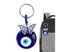 Evil Eye Keychain | Blue Eyes Keychain | Portable Key Rings | Durab-le Blue Eyes Keychain With Bright Color And Smooth For Car Key Pendant Key Chains