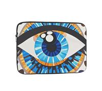 Evil Eye Laptop Sleeve Bag 12 Inch Waterproof Shockproof Laptop Case Bag Lightweight Tablet Travel Cover Computer Skin Bag Tablet Carrying Case