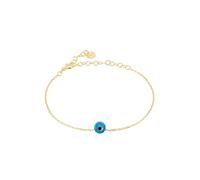 Evil Eye Mini Opalite Bracelet Gold Latelita Blue One Size