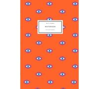 Evil Eye Mint Green Diary Journal - 140 Ruled Pages, 5.25 x 8 inches