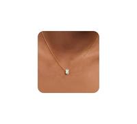 Evil Eye Necklace for Women, 14K Gold Plated Brass Evil Eye Necklace with Hollow-Out Design & Enamel Drip - Adjustable 18"-20" Chain, ValentinesDay Gifts for Her, Anniversary, Birthday Gifts for Women