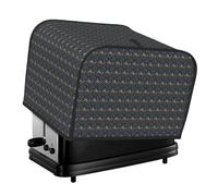Evil Eye Print 4-Slice Toaster Cover Dustproof Kitchen Appliance Washable For Home Dorm Office