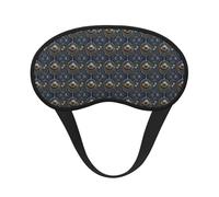 Evil Eye Print Sleep for Adults Comfortable Eye Mask for Travel Camping Light Blocking Nap Cover