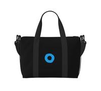 Evil Eye Print Waterproof Travel Tote Bag,Carry On Weekender Duffle for Gym Overnight