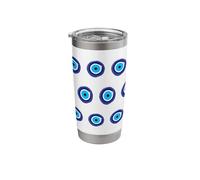 Evil Eye Protect from Evil Turkish Eye Nazar Charm Stainless Steel Insulated Tumbler