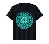 Evil Eye Protection Greek Mandala 3rd Third Eye T-Shirt