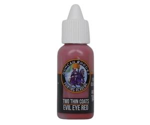 Evil Eye Red Two Thin Coats Wave Two Paint Highlight