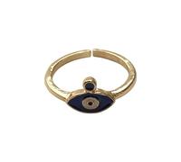 Evil Eye Ring, Oracle, Blue
