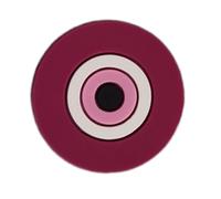 Evil eye shoe charms, evil eye shoe accessories for shoes premium charm Shoe Sandals Decoration for Boy Girl, Shoelace Accessories for Teen, Bracelet Wristband Charms, Party Favour Supplies (BURGANDY)