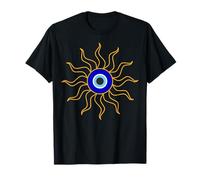 Evil Eye Sun Symbol for Women a Boho Spiritual Design T-Shirt