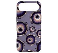 Evil Eye Turkish Arabesque Eyeball Pattern in Purple Case for iPhone Air