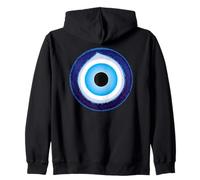 Evil Eye Turkish Eye Hodie Protection Against Evil Spirits Zip Hoodie