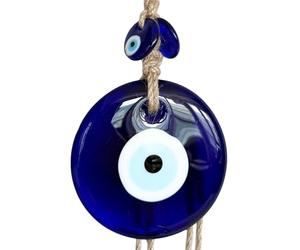 Evil Eye,Turkish Eye, Lucky Eye, Evil Eye Wall Hanging, Nazar Amulet, Lucky Amulet (15 x 37 cm)