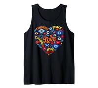 Evil Eye Turkish Eye Peace Kindness Love Hope Diversity Tank Top