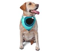 Evil Eyes Dog Bandana Pet Scarf Accessories for Small Medium Dogs Cats Photo Prop, Triangle Pet Bandanas Adjustable Puppy Bib Washable Dog Kerchief Puppy Neckerchief