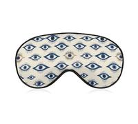 Evil Eyes Pattern Sleep Masks for Women Men Cute Eye Mask Soft Patch Blackout Eye Cover Travel Blindfold