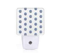 Evil Eyes. Plug-in Led Night Light with Motion Sensor Dusk to Dawn Sensor Backlit Nightlight for Bedroom Bathroom