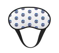 Evil Eyes Print Adults Sleep Comfort Eye Mask Light Blocking Nap Aid for Travel Insomnia Camping